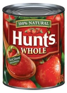 Hunts whole tomatoes
