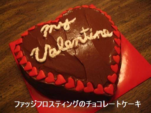 ファッジフロスティングのチョコレートケーキ