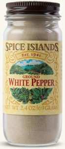 ground white pepper