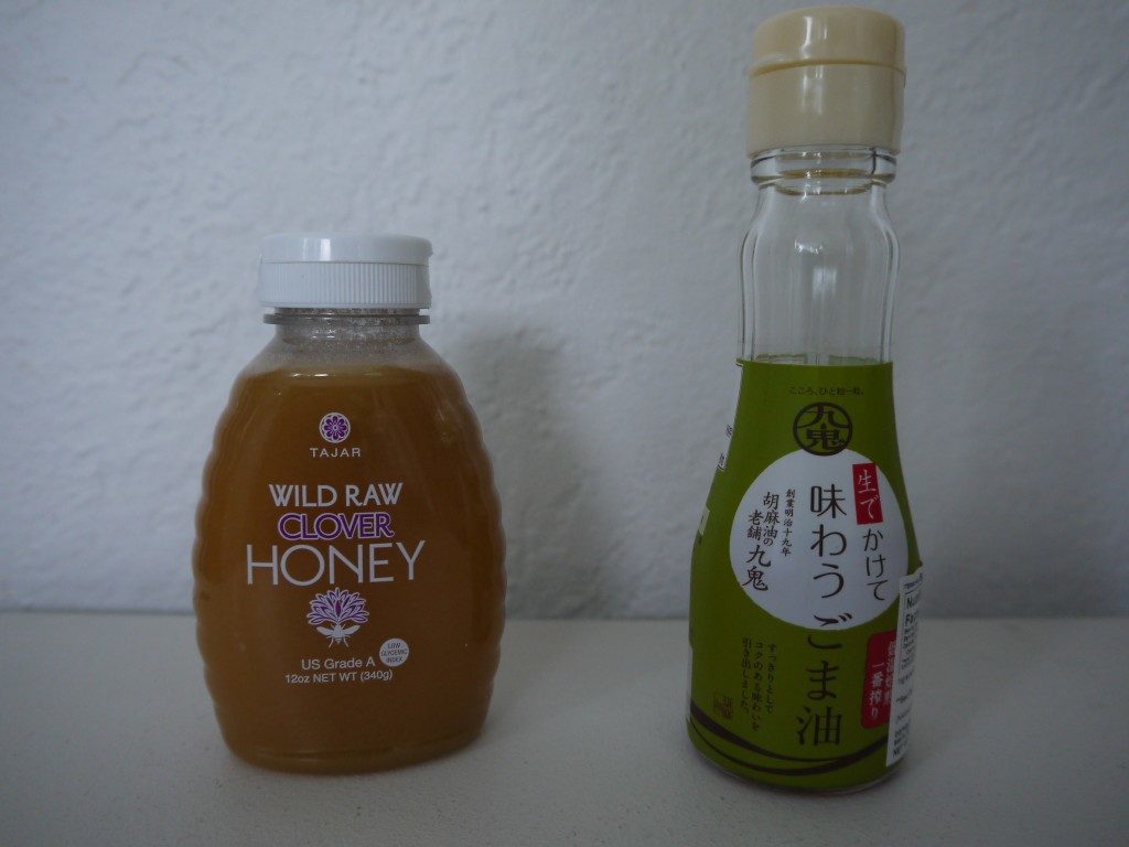 蜂蜜とごま油