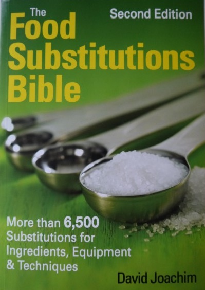Food substitutions bible