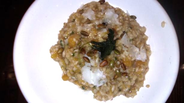 Risotto- roasted pumpkin