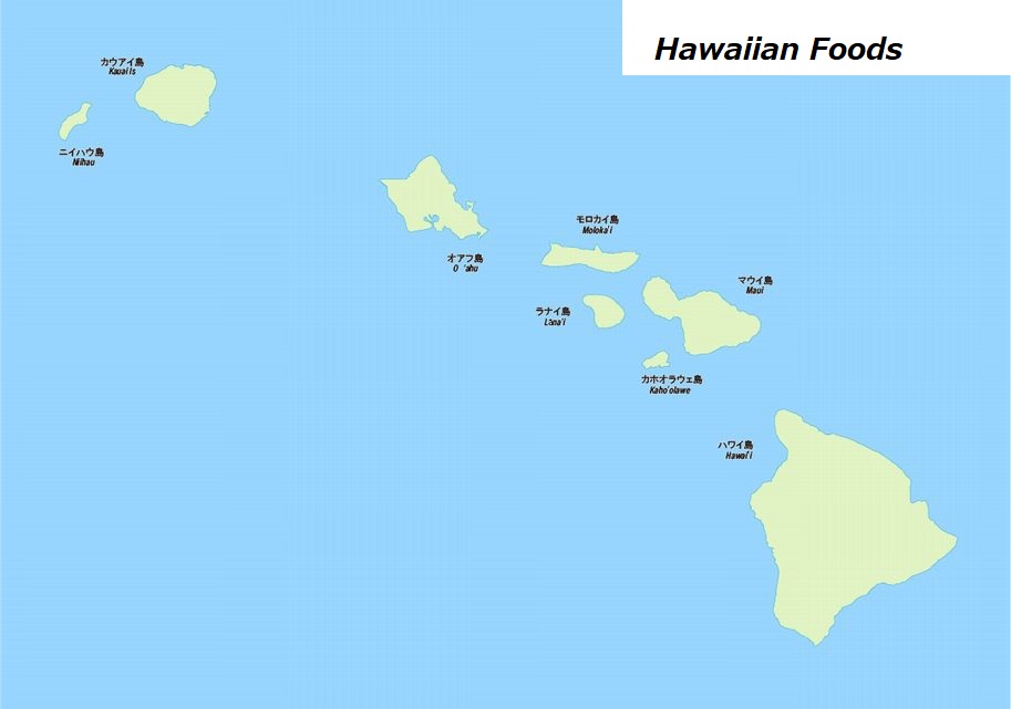 ハワイの食べ物で有名なもの かわいい名前もたまらない